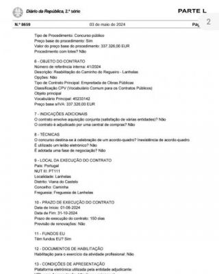 Obras do regueiro e fonte rajada